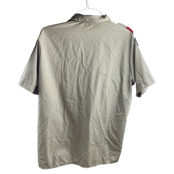 Vintage Boy Scouts Of America Mens XL Official Shirt BSA Khaki Made In USA - Picture 2 of 8